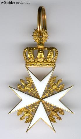 Preußen, Johanniter-Orden, Kreuz der Rechtsritter, von HOSSAUER Preußen, Johanniter-Orden, Kreuz der Rechtsritter, von HOSSAUER