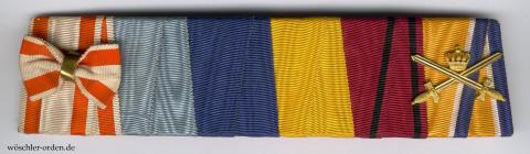 Preußen, 6er Feldschnalle a. A. des Generalmajors Bilse (1861 - 1916)