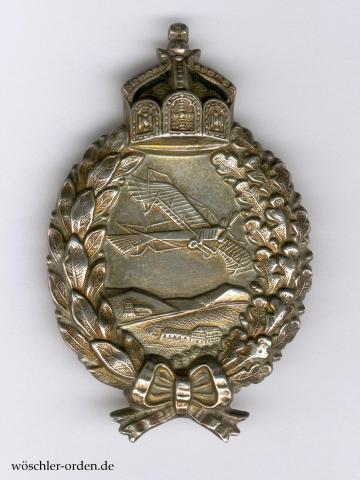 Deutsches Reich, Abzeichen für Militär-Flugzeugführer, von C. E. Juncker