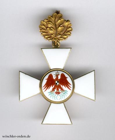 Preußen, Roter-Adler-Orden, II. Klasse mit Eichenlaub, von H. J. Wilm Preußen, Roter-Adler-Orden, II. Klasse mit Eichenlaub, von H. J. Wilm