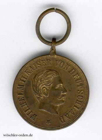 Deutsches Reich, Deutscher Kriegerbund, Medaille „Kaiser von Deutschland“ Deutsches Reich, Deutscher Kriegerbund, Medaille „Kaiser von Deutschland“