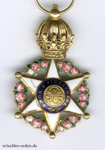 Brasilien, Orden der Rose, Komturdekoration Brasilien, Orden der Rose, Komturdekoration
