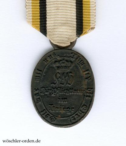 Preußen, Kriegs-Denkmünze 1813 für Nichtkämpfer Preußen, Kriegs-Denkmünze 1813 für Nichtkämpfer