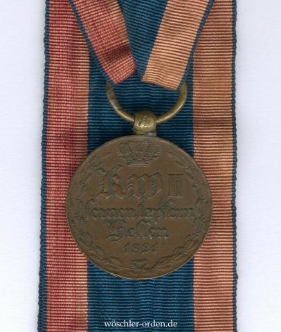 Hessen-Kassel, Kriegsdenkmünze für 1814/1815 für Kämpfer (1821) Hessen-Kassel, Kriegsdenkmünze für 1814/1815 für Kämpfer (1821)