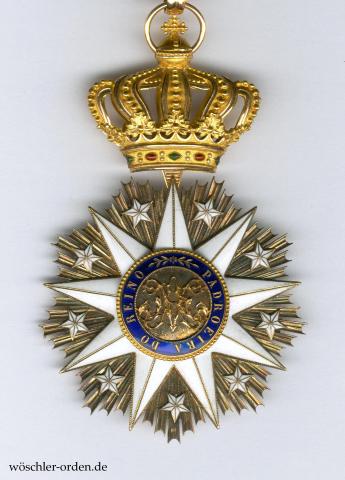 Portugal, Orden Unserer Lieben Frau zur Empfängnis von Vila Viçosa, Kommandeurdekoration Portugal, Orden Unserer Lieben Frau zur Empfängnis von Vila Viçosa, Kommandeurdekoration