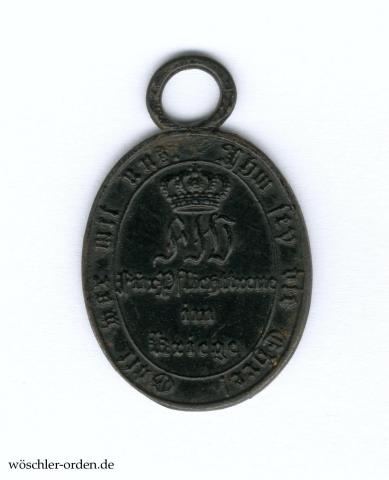 Preußen, Kriegs-Denkmünze 1813/1814 für Nichtkämpfer Preußen, Kriegs-Denkmünze 1813/1814 für Nichtkämpfer