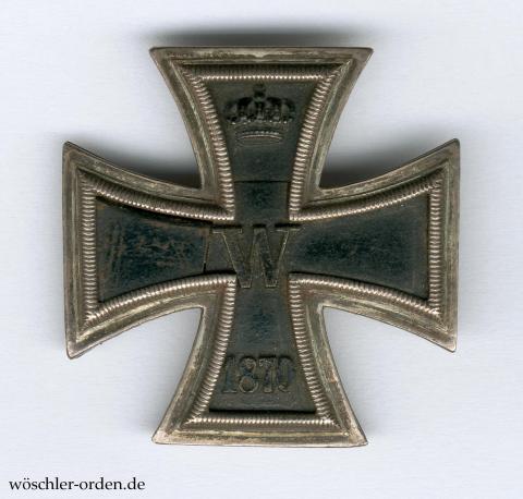 Preußen, Eisernes Kreuz 1870 I. Klasse, Zweitstück Preußen, Eisernes Kreuz 1870 I. Klasse, Zweitstück