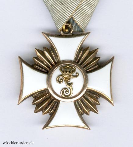 Württemberg, Friedrichsorden (2. Modell), Ritterkreuz I. Klasse, von Wennberg