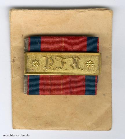 Oldenburg, Dienstauszeichnung I. Klasse für 18 Dienstjahre