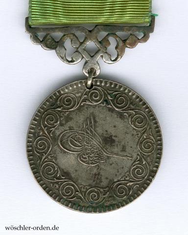 Osmanisches Reich, Rettungsmedaille am grünen Band