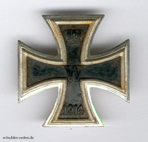Preußen, Eisernes Kreuz 1914 I. Klasse, Zweitstück von Sedlatzek, Berlin Preußen, Eisernes Kreuz 1914 I. Klasse, Zweitstück von Sedlatzek, Berlin