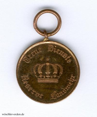 Preußen, Landwehr-Dienstauszeichnung II. Klasse (2. Modell) Preußen, Landwehr-Dienstauszeichnung II. Klasse (2. Modell)