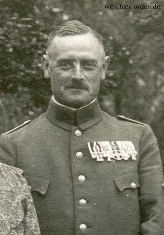 Württemberg, Friedrichsorden (2. Modell), Ritterkreuz II. Klasse mit Schwertern, Trägerportrait Württemberg, Friedrichsorden (2. Modell), Ritterkreuz II. Klasse mit Schwertern, Trägerportrait