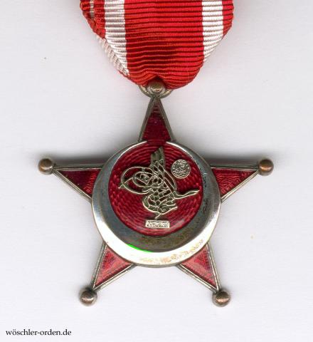 Osmanisches Reich, Kriegsmedaille, Reduktion für die Ordensschnalle