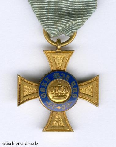 Preußen, Königlicher Kronenorden (3. Modell), IV. Klasse, Reduktion Preußen, Königlicher Kronenorden (3. Modell), IV. Klasse, Reduktion