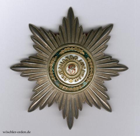 Russland, St.-Stanislaus-Orden (2. Modell, 2. Ausgabe), Bruststern von Keibel