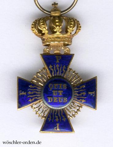 Bayern, Verdienstorden vom heiligen Michael (1. Modell), Ritterkreuz I. Klasse, Miniatur