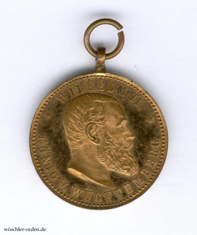 Württemberg, Medaille Einweihung neue Neckarbrücke Cannstatt 1893 Württemberg, Medaille Einweihung neue Neckarbrücke Cannstatt 1893