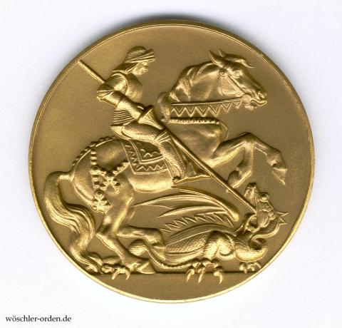 Bundesrepublik Deutschland, Bundesnachrichtendienst, Sankt-Georgs-Medaille (1. Ausgabe)