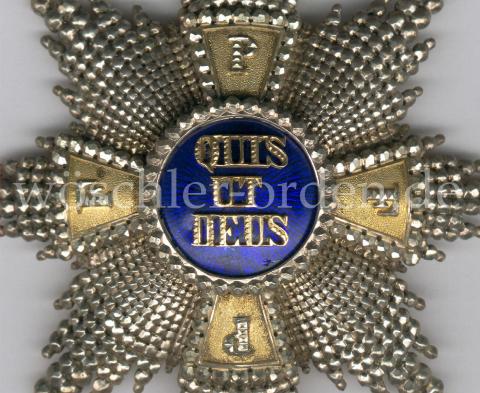 Bayern, Verdienstorden vom heiligen Michael (2. Modell), 1.-Klasse-Bruststern, von Weiss & Co.