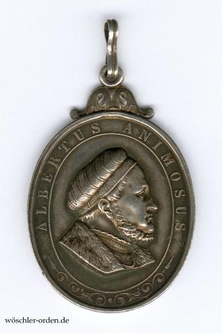 Sachsen, Albrechtsorden, Silberne Medaille (1861 – 1876) Sachsen, Albrechtsorden, Silberne Medaille (1861 – 1876)