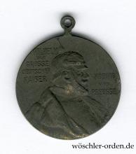 Preußen, Kaiser-Wilhelm-Erinnerungsmedaille (1897), Reduktion in Kriegsmetall