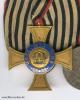 Preußen, Königlicher Kronenorden (3. Modell), IV. Klasse am Erinnerungsband, an 2er Ordensschnalle